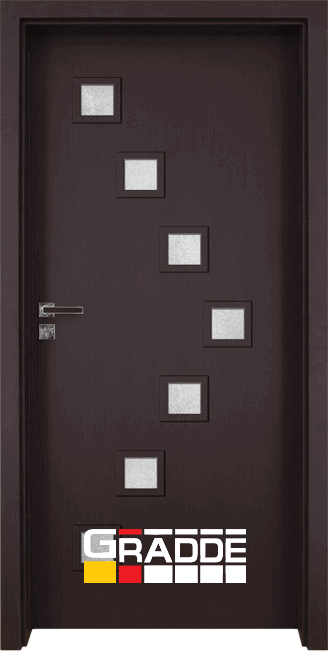 Интериорна врата Gradde Zwinger - Орех Рибейра